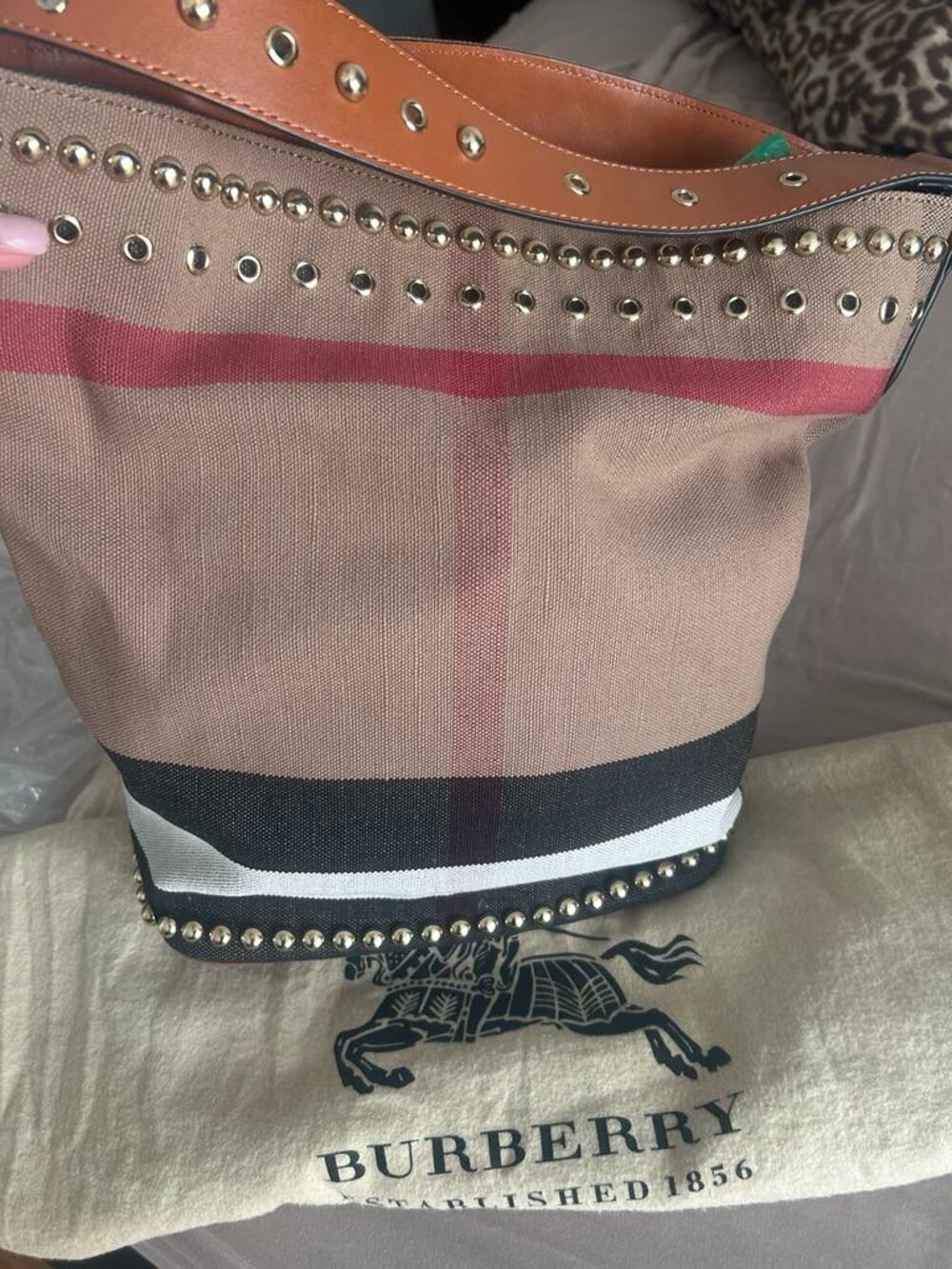 Burberry Authentic Ashby Hobo Nova Bag - Picture 12 of 13